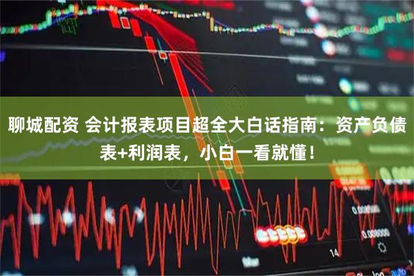 聊城配资 会计报表项目超全大白话指南：资产负债表+利润表，小白一看就懂！