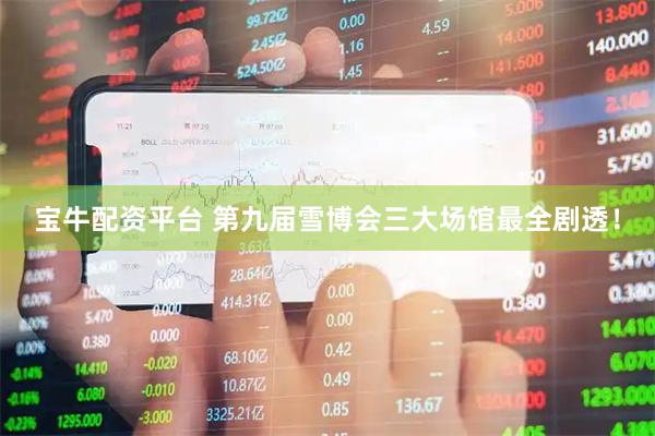 宝牛配资平台 第九届雪博会三大场馆最全剧透！